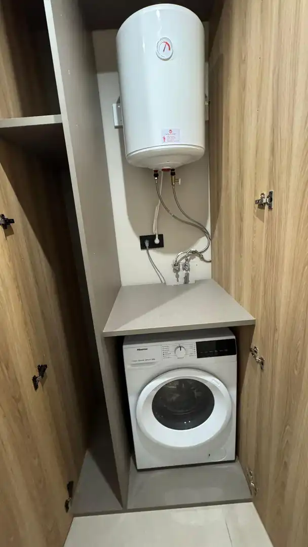 Badezimmer von Wohnung zur Miete in Sant Andreu de la Barca mit Klimaanlage und Möbliert