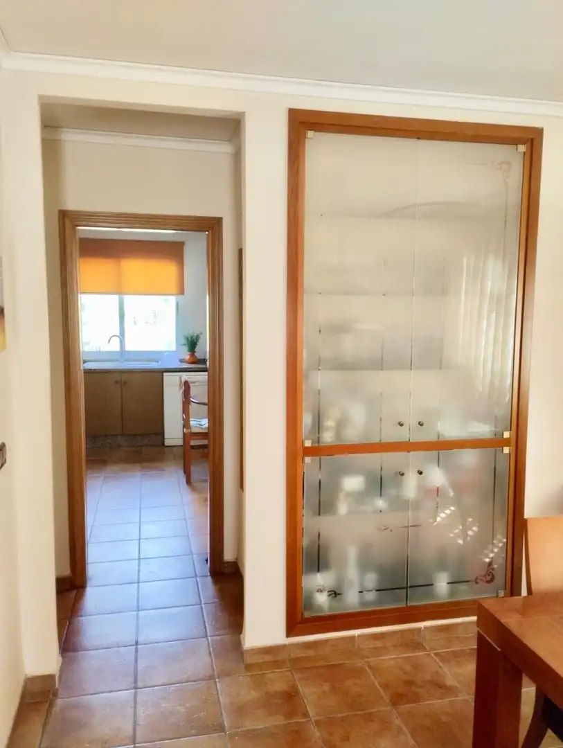 Cuina de Casa adosada en venda en Cullera amb Aire condicionat, Calefacció i Jardí privat