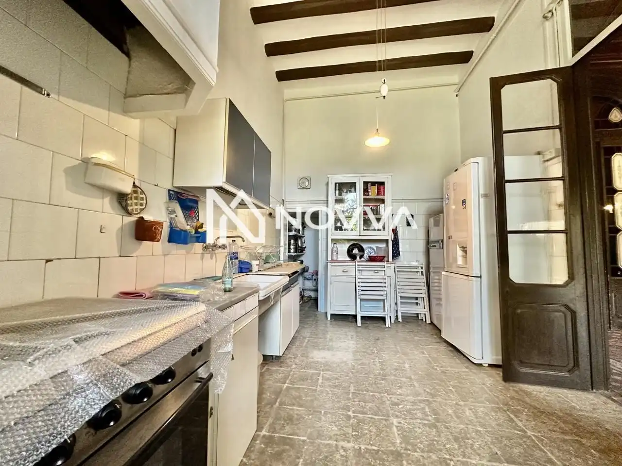 Cuina de Casa o xalet en venda en Malgrat de Mar amb Jardí privat