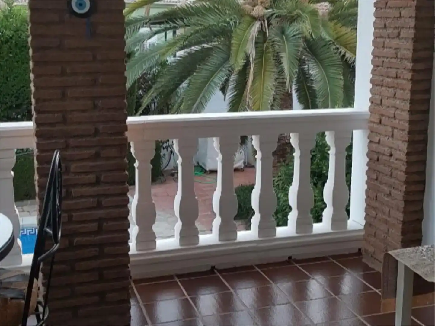 Terrassa de Casa o xalet en venda en Loja amb Jardí privat, Piscina i Moblat