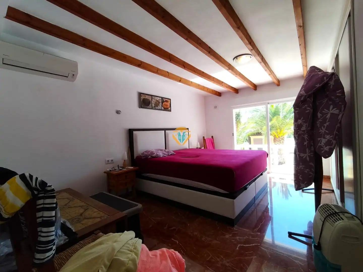 Bedroom of Houses for sale in La Nucia  with Air Conditioner, Heating and Private garden