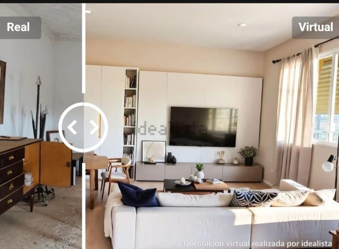 Sala de estar de Piso en venta en Cartagena con Balcón