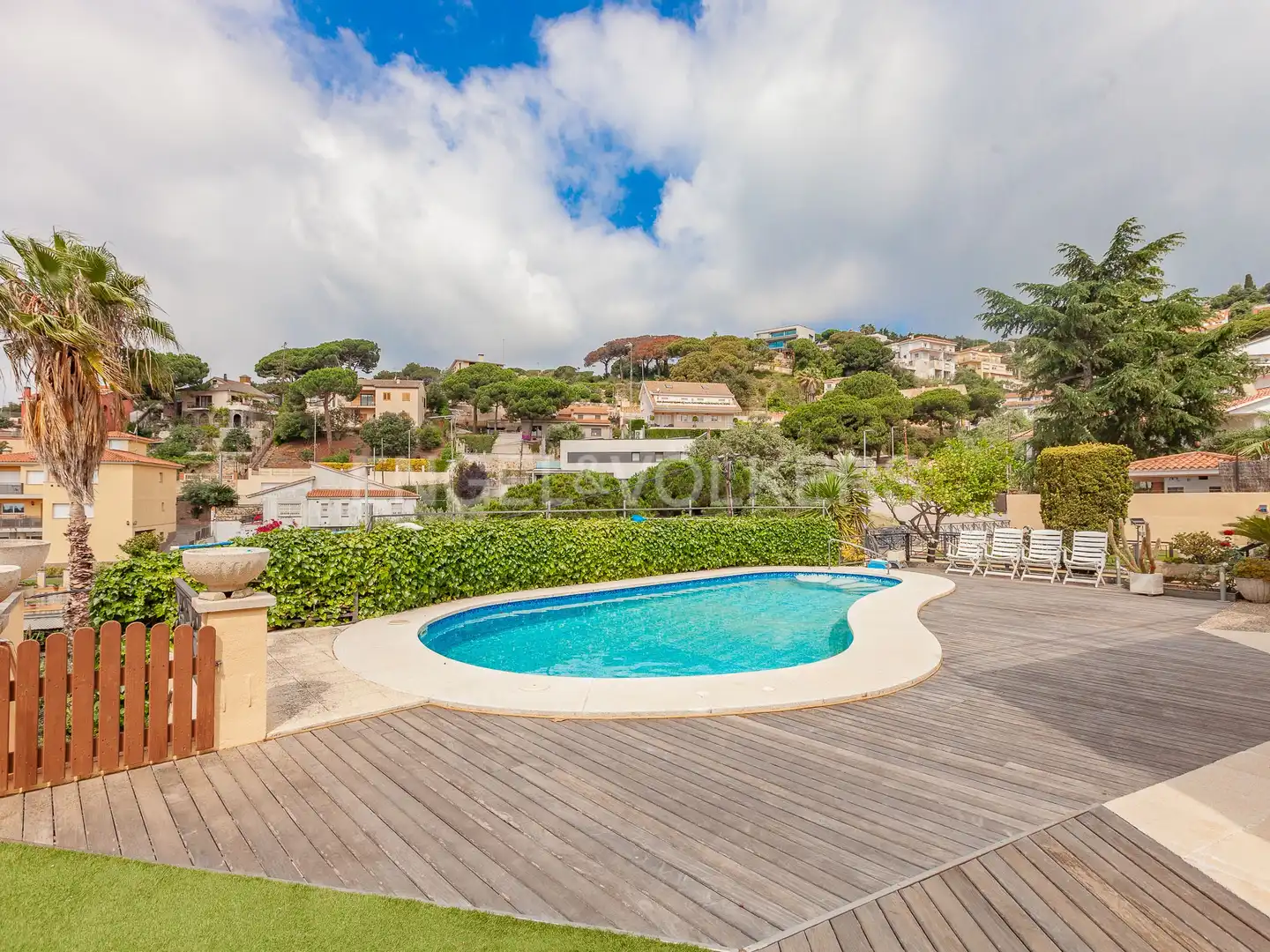 Vista exterior de Casa o chalet en venta en Mataró con Aire acondicionado, Calefacción y Jardín privado