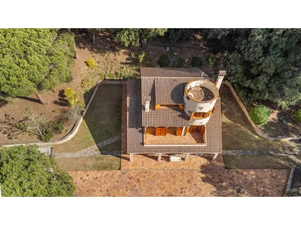 Vista exterior de Finca rústica en venda en Sant Feliu de Buixalleu amb Calefacció, Jardí privat i Terrassa