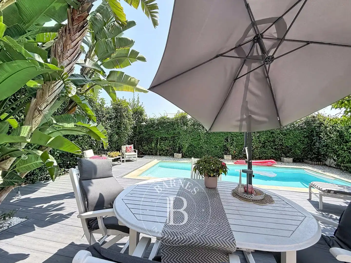 Terraza de Casa adosada en venta en Mataró con Aire acondicionado, Calefacción y Jardín privado