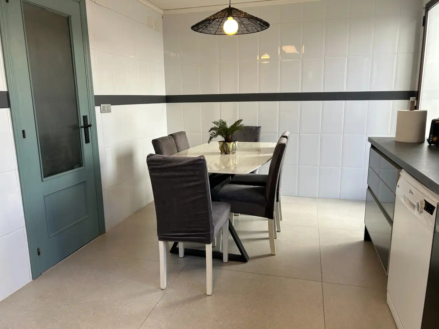 Dining room of Detached homes for sale in Gandia  with Air Conditioner, Private garden and Terrace