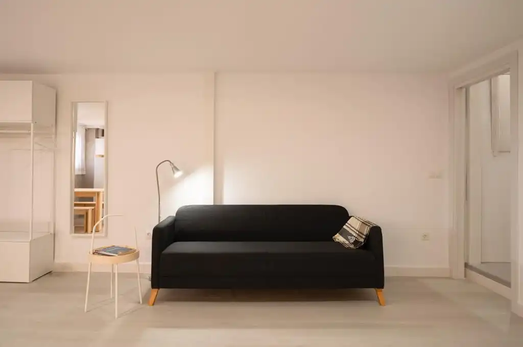 Sala de estar de Dúplex de alquiler en Málaga con Amueblado y Lavadora