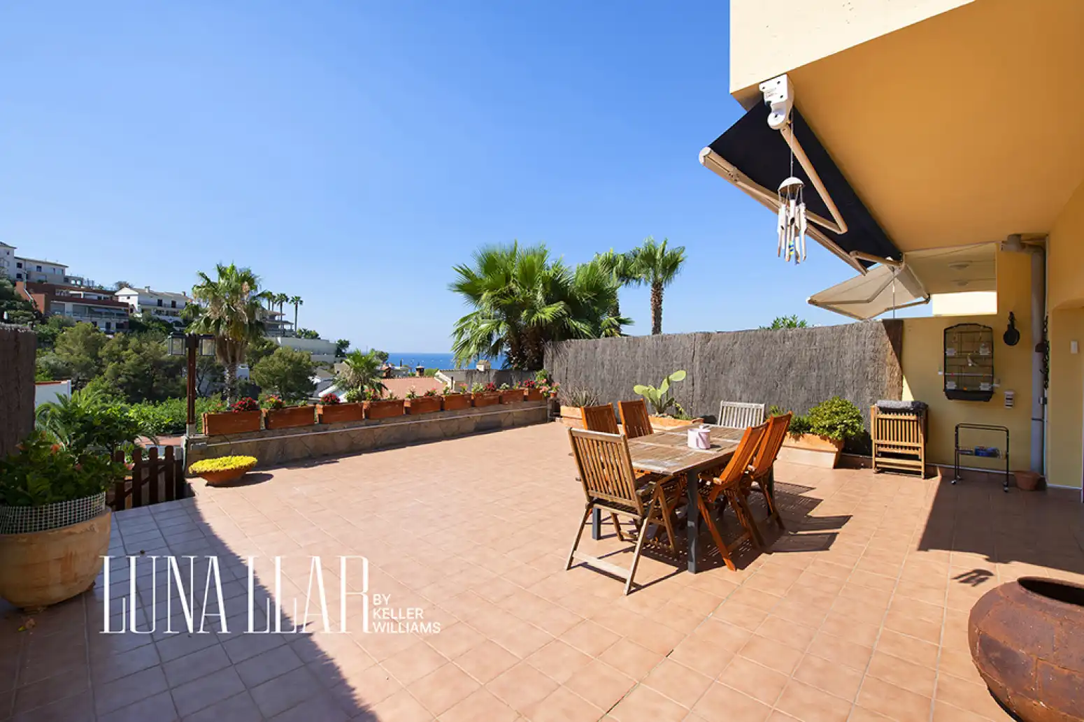 Terrace of Detached homes for sale in Sitges  with Air Conditioner, Heating and Private garden