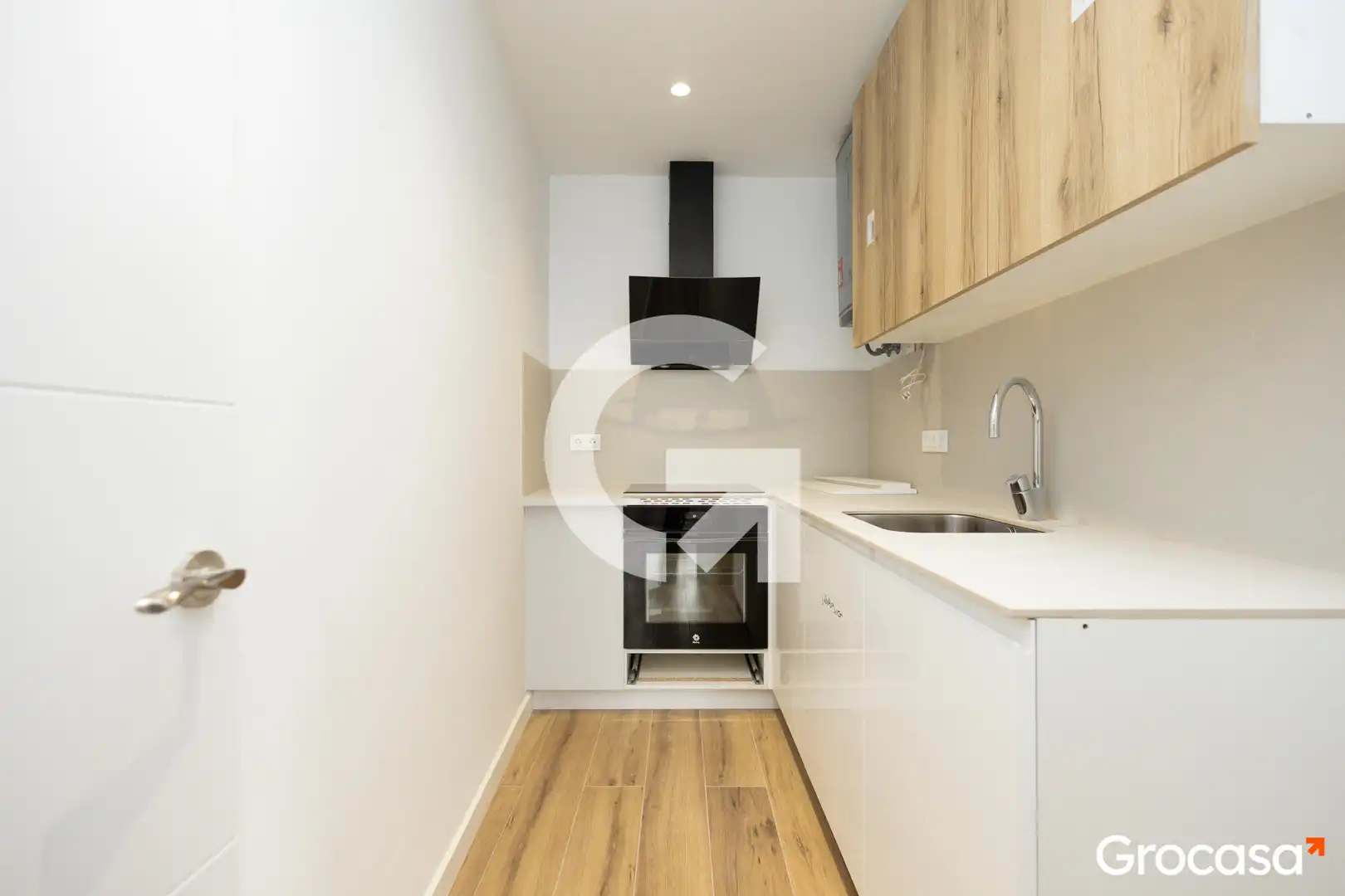 Kitchen of Flat for sale in Sant Vicenç Dels Horts  with Air Conditioner, Heating and Terrace