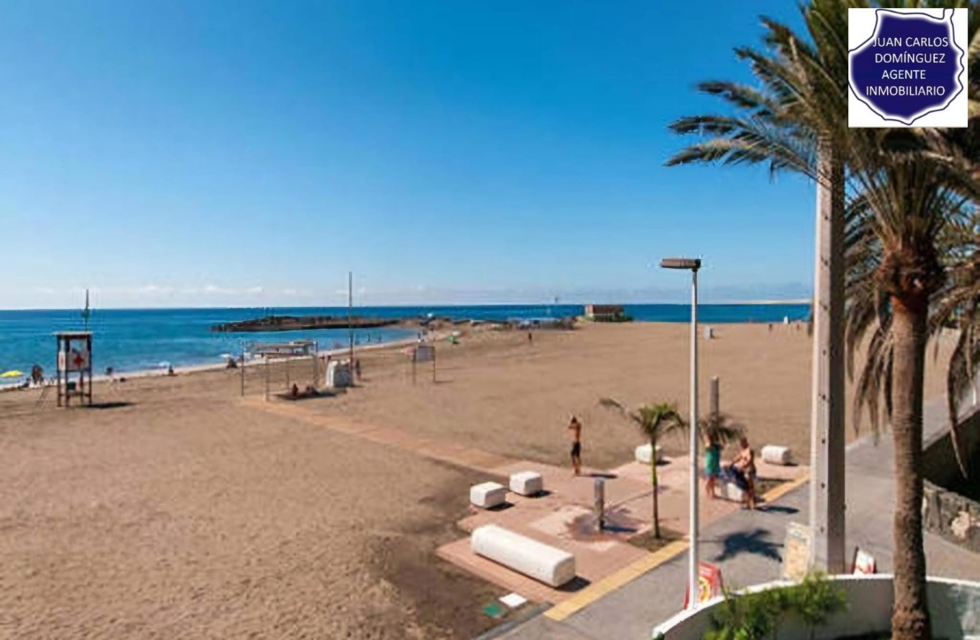 Vista exterior de Apartament de lloguer en San Bartolomé de Tirajana amb Aire condicionat, Terrassa i Moblat
