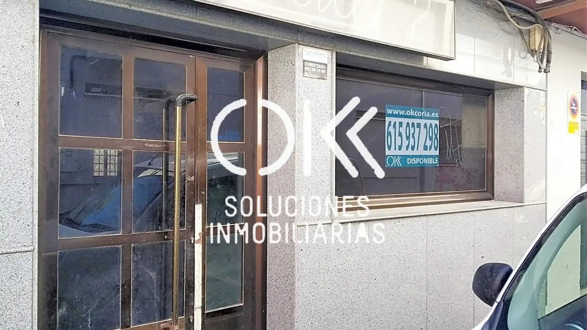 Vista exterior de Local de alquiler en Coria