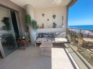 Balcony of Flat for sale in El Campello  with Air Conditioner, Terrace and Storage room