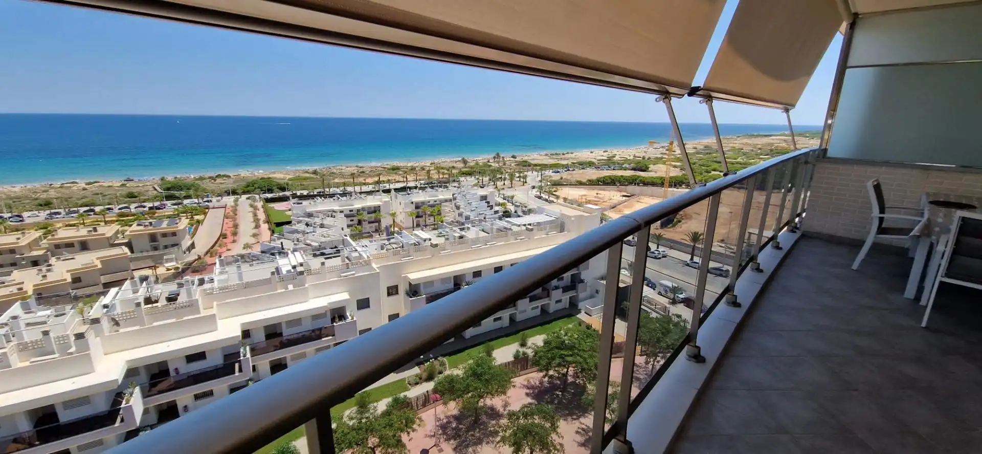 Terraza de Ático de alquiler en Elche / Elx con Aire acondicionado, Terraza y Amueblado