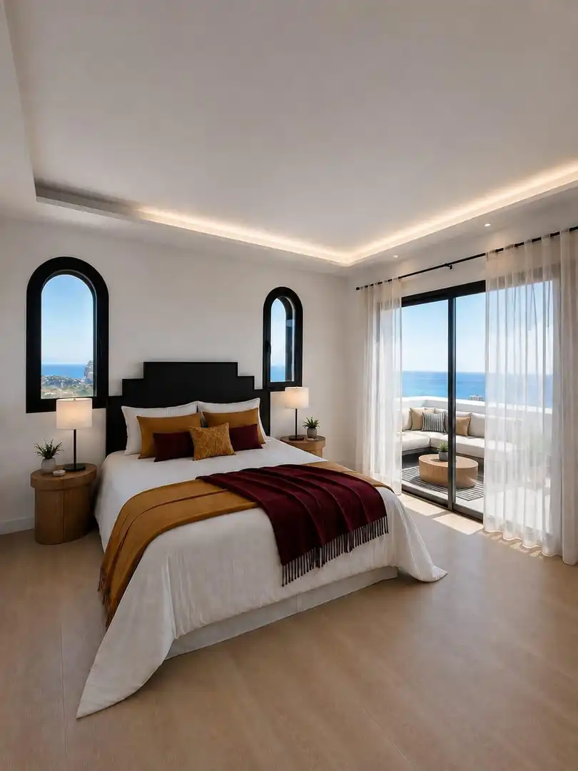 Bedroom of Attic for sale in Mijas  with Heating, Terrace and Community pool