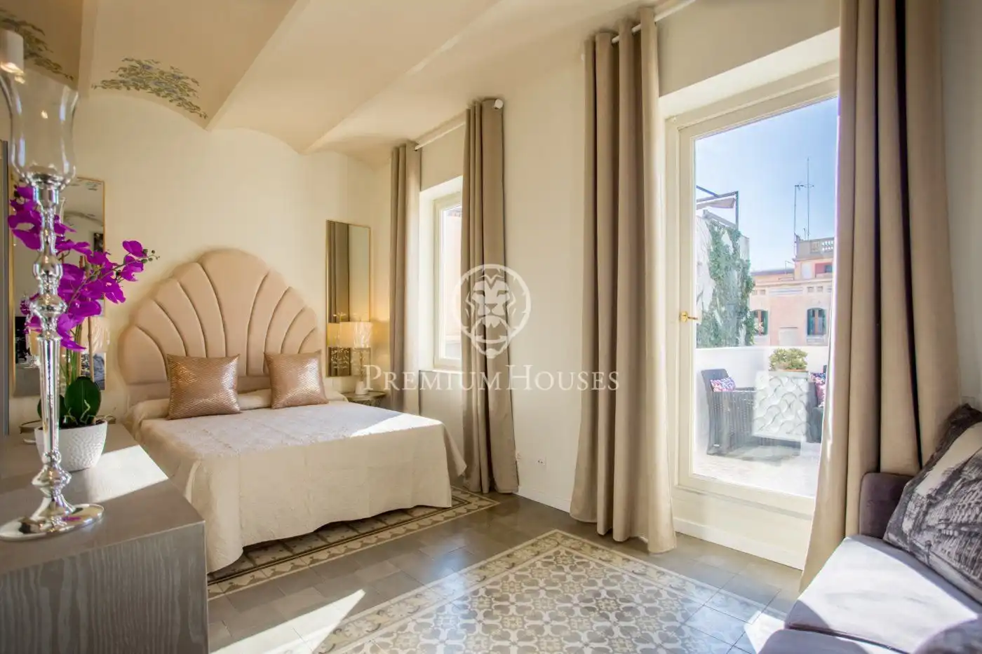 Bedroom of Country homes for sale in Canet de Mar  with Air Conditioner, Heating and Private garden