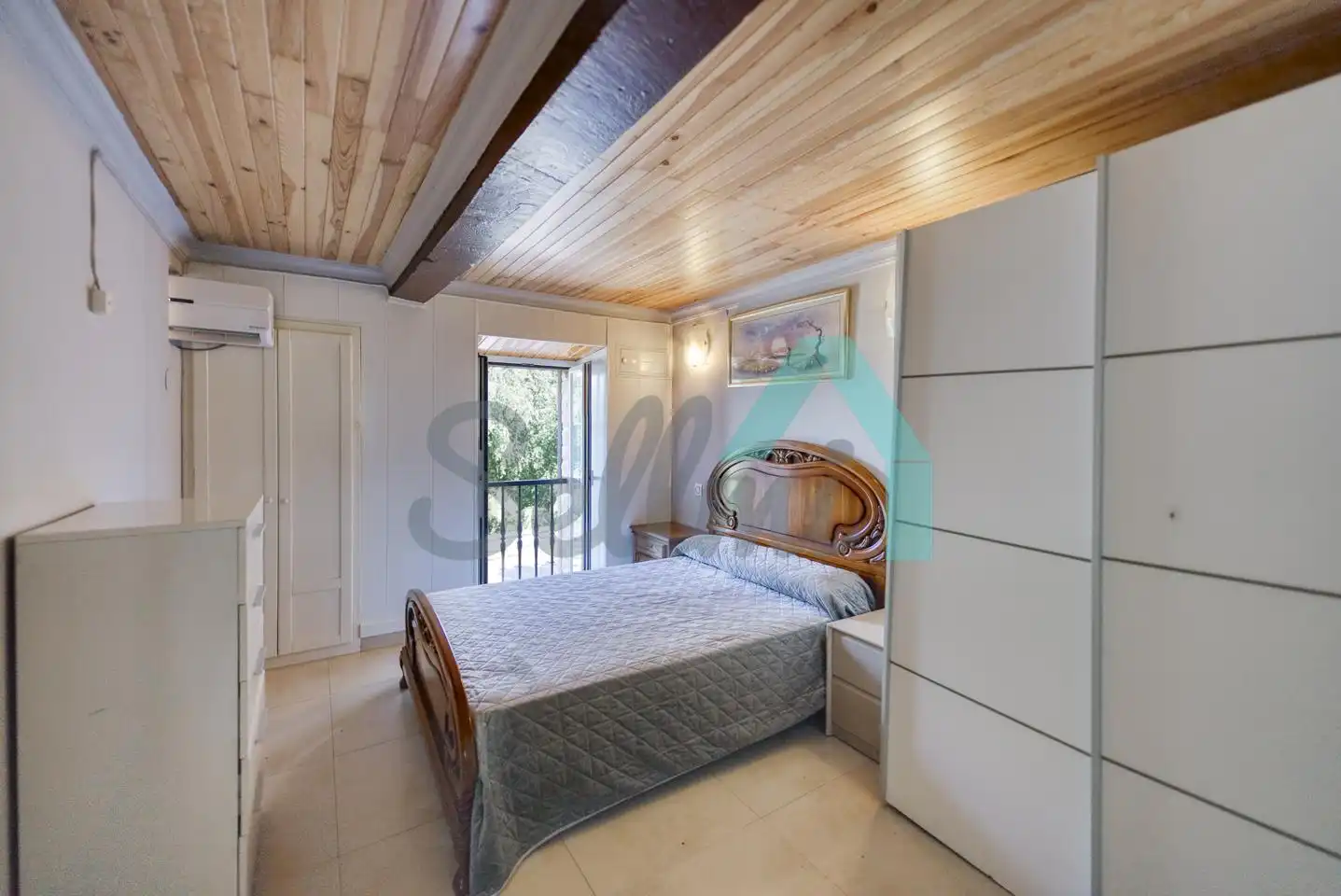 Bedroom of Houses for sale in Coaña  with Heating, Terrace and Furnished