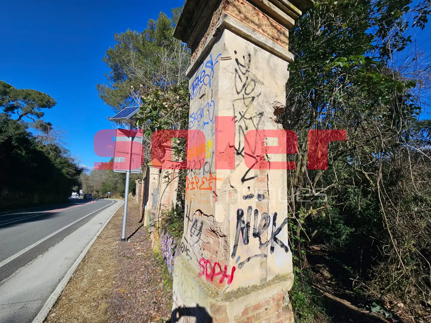 Vista exterior de Finca rústica en venta en Barcelona