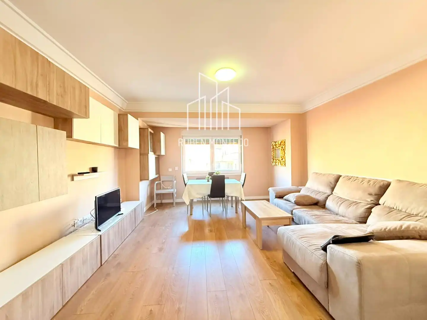 Sala de estar de Piso de alquiler en Salamanca con Calefacción, Parquet y Terraza