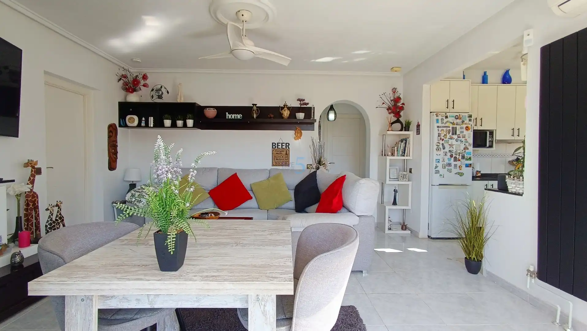 Sala de estar de Casa o chalet en venta en Rojales con Aire acondicionado, Calefacción y Terraza