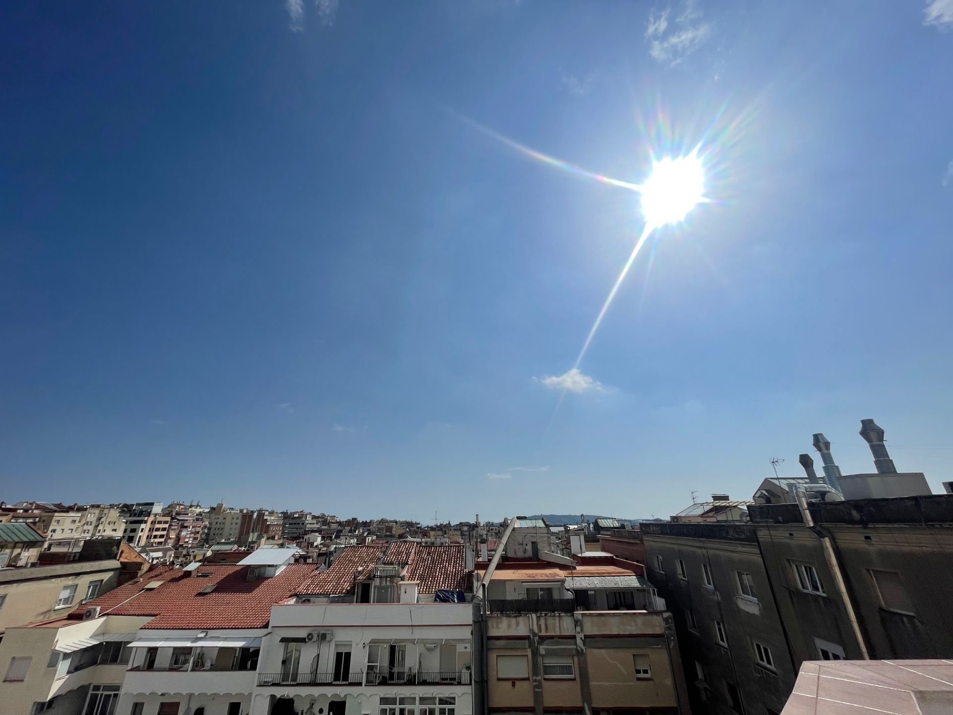 Exterior view of Attic for sale in  Barcelona Capital  with Air Conditioner, Heating and Parquet flooring
