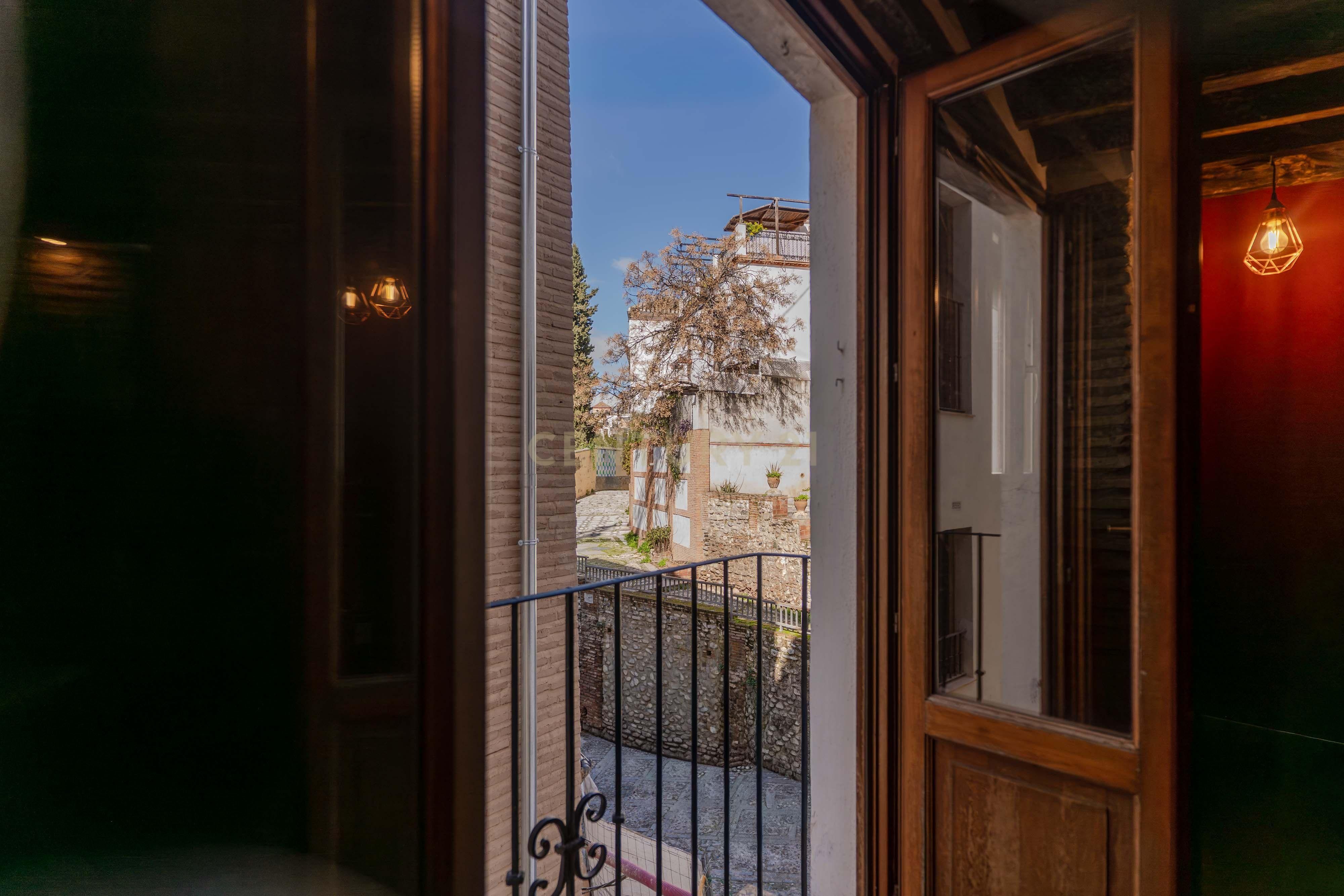 Exterior view of House or chalet for sale in  Granada Capital  with Balcony