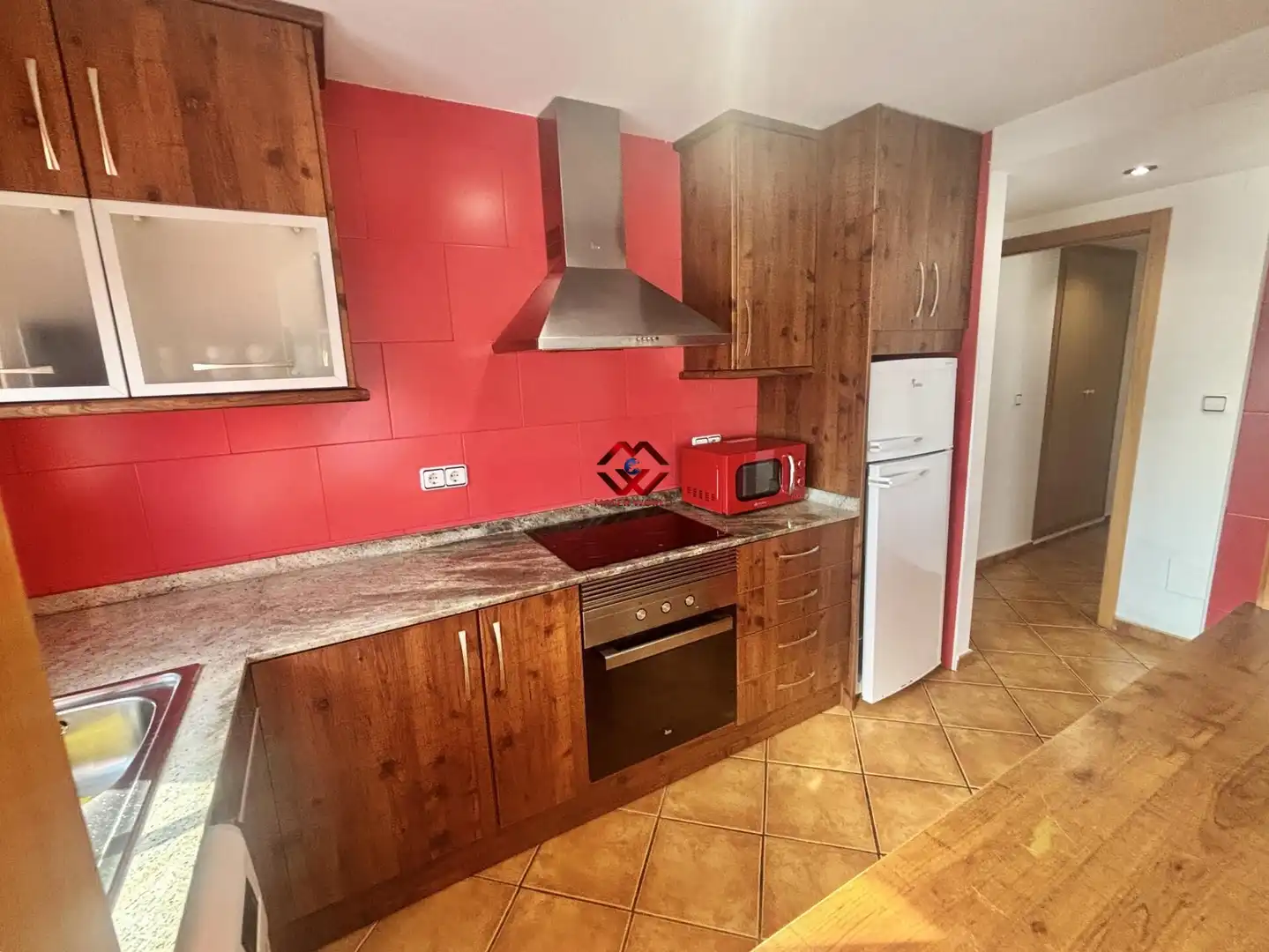 Kitchen of Apartments for sale in San Javier  with Air Conditioner, Storage room and Furnished