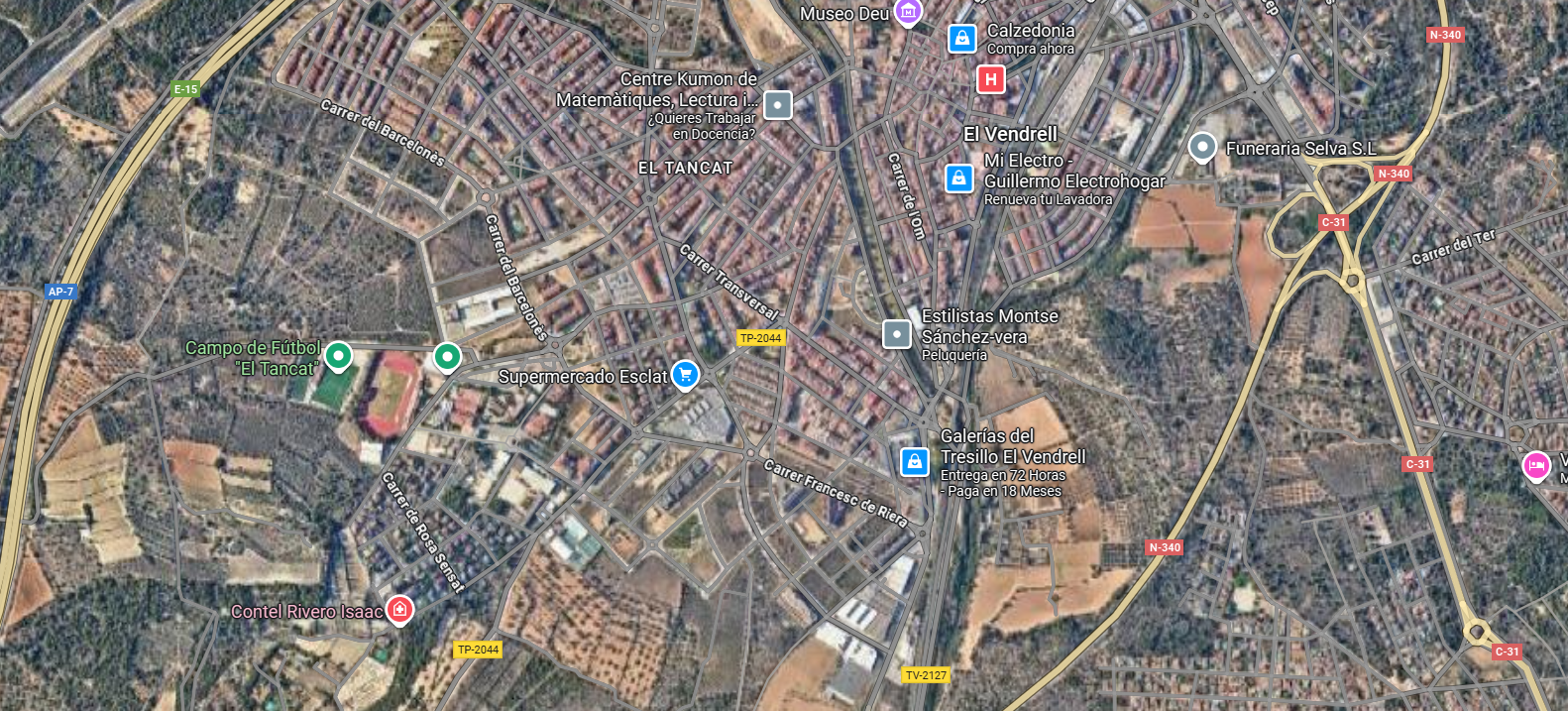 Exterior view of Flat for sale in El Vendrell