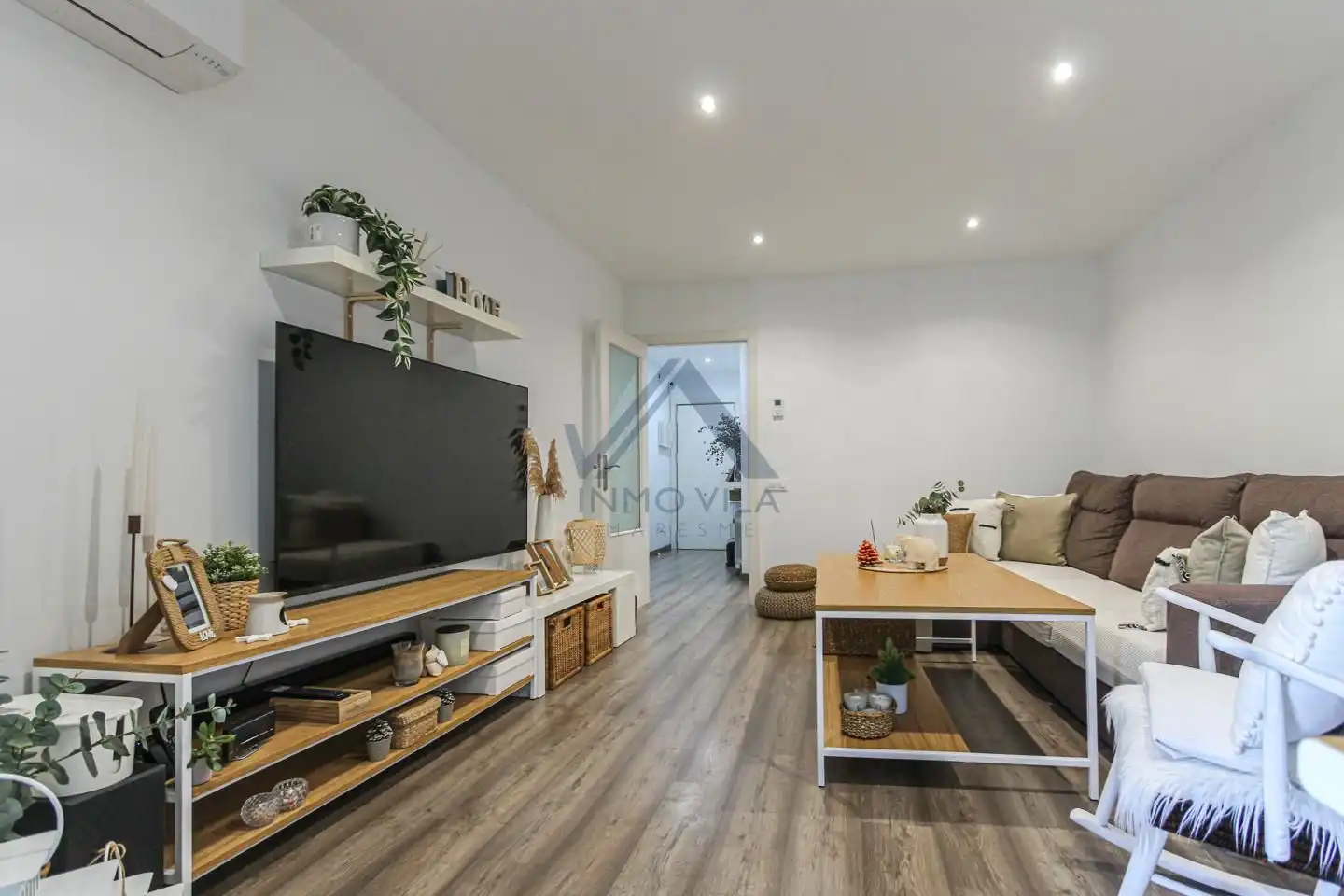 Wohnzimmer von Wohnung zum Verkauf in Montcada i Reixac mit Klimaanlage, Terrasse und Möbliert