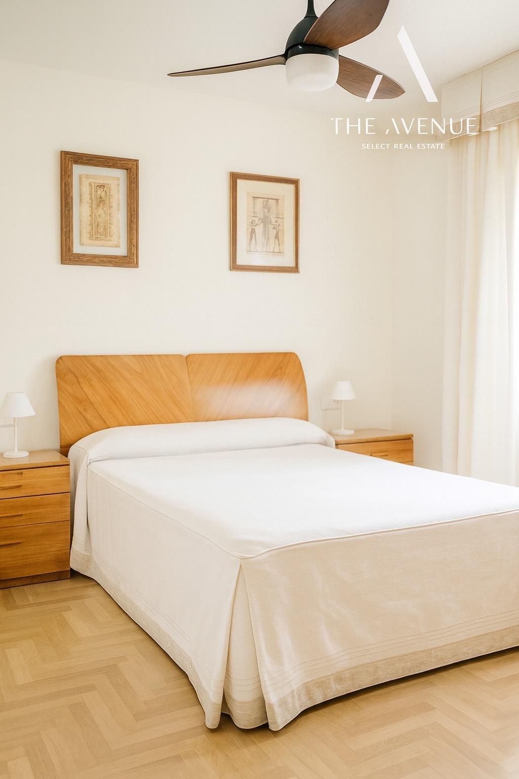 Bedroom of Flat for sale in  Madrid Capital  with Air Conditioner, Heating and Terrace