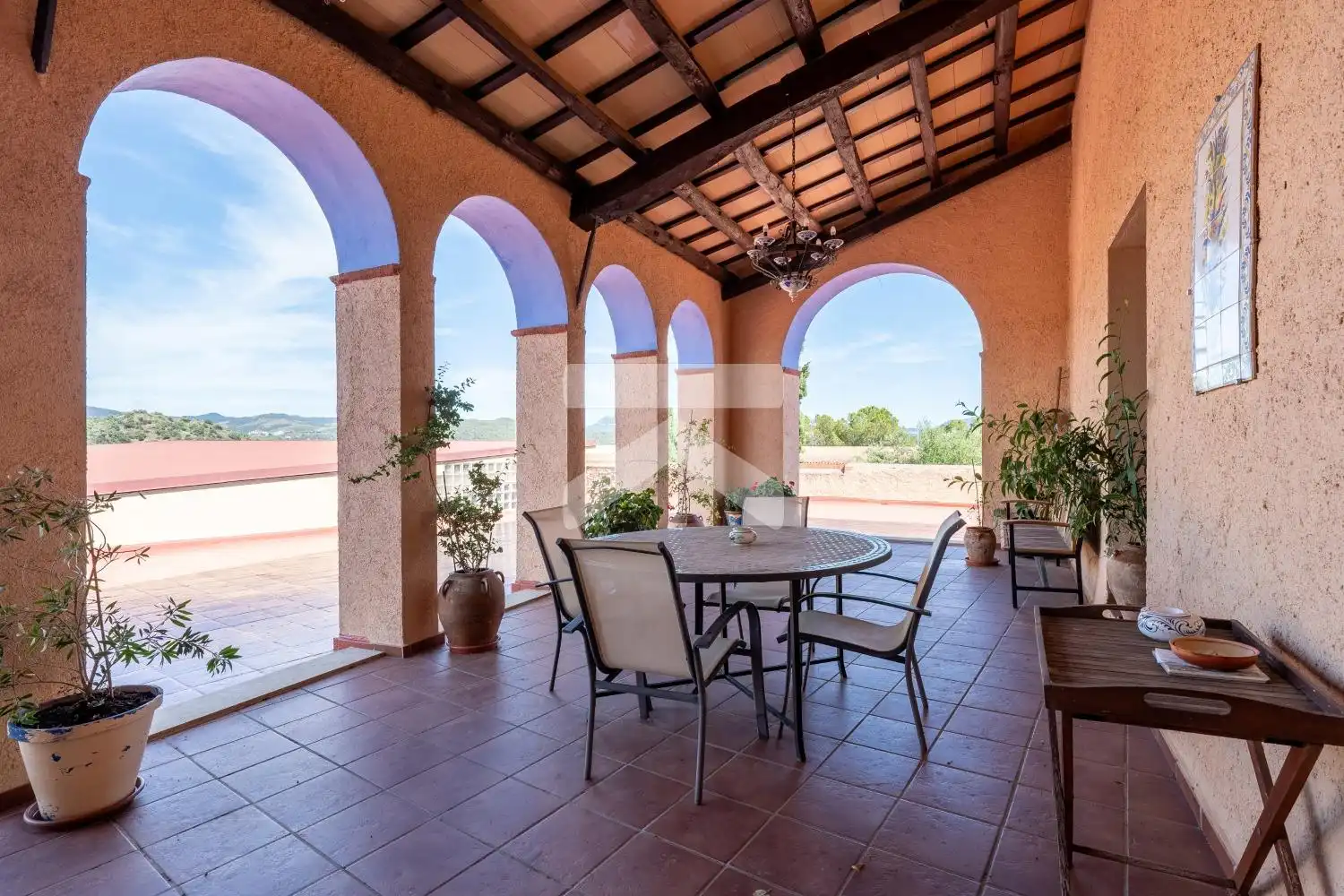 Terrassa de Finca rústica en venda en El Molar (Tarragona) amb Aire condicionat, Calefacció i Jardí privat