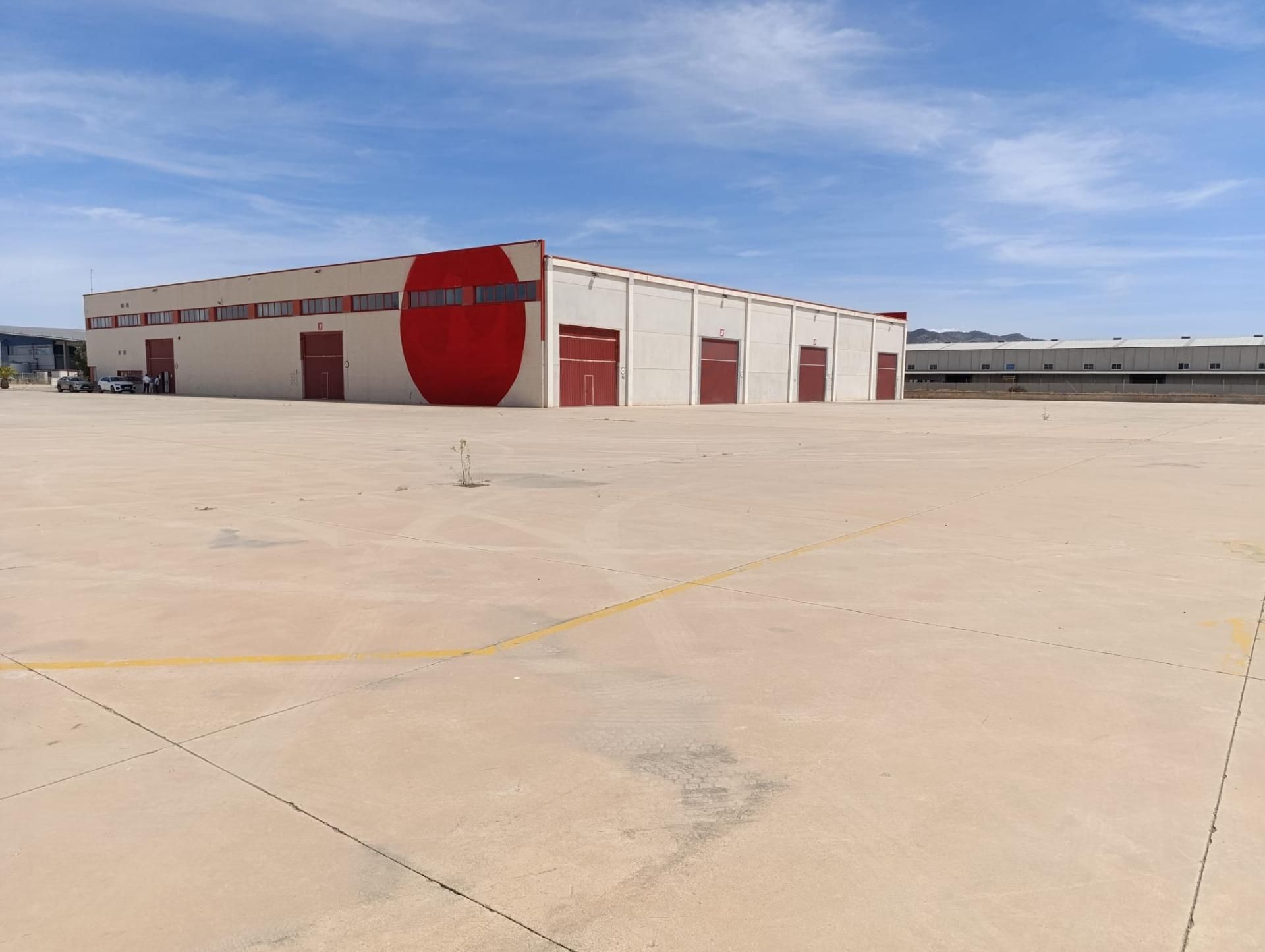 Vista exterior de Nave industrial en venta en Alhama de Murcia