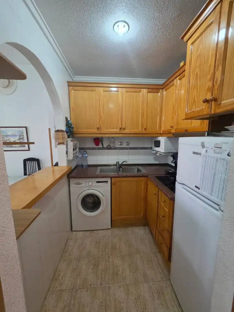 Kitchen of Apartments for sale in Guardamar del Segura  with Air Conditioner, Terrace and Furnished