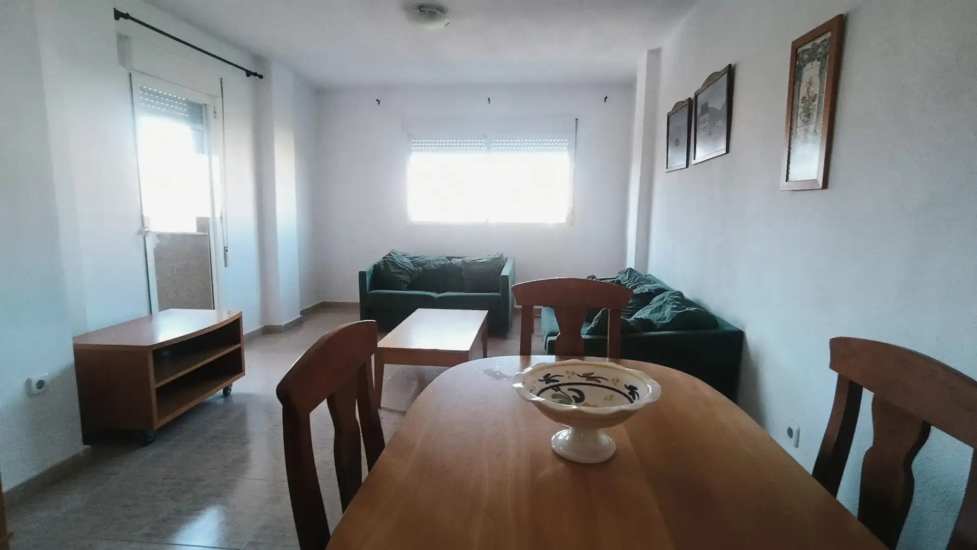 Sala de estar de Piso de alquiler en Cartagena con Terraza, Trastero y Amueblado