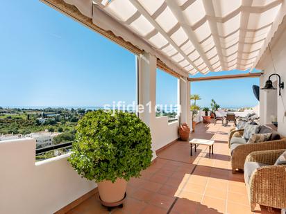 Terrace of Attic for sale in Estepona  with Air Conditioner, Terrace and Swimming Pool