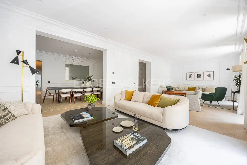 Living room of Flat for sale in Madrid  with Heating and Terrace