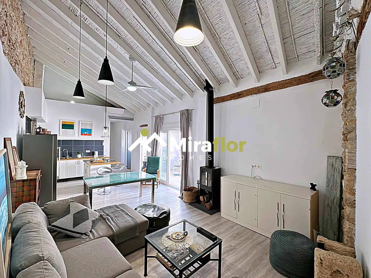 Living room of Detached homes for sale in Dénia  with Air Conditioner, Heating and Terrace