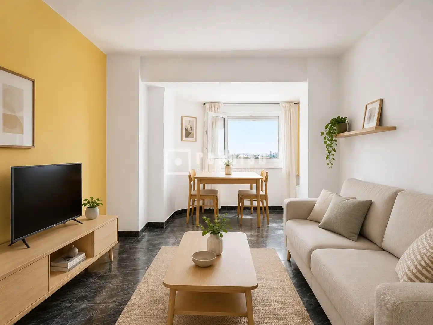Sala de estar de Piso en venta en Xirivella con Aire acondicionado y Amueblado