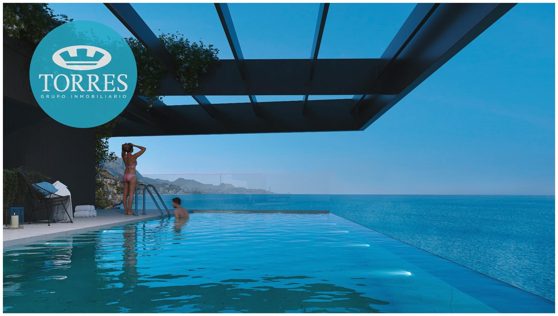 Swimming pool of Flat for sale in Málaga Capital  with Air Conditioner, Terrace and Community pool