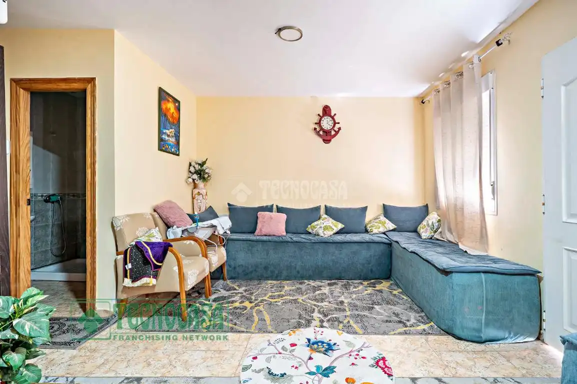 Sala de estar de Casa adosada en venta en La Mojonera con Terraza y Balcón