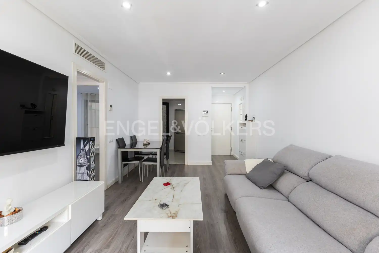 Sala de estar de Piso en venta en Alboraya con Aire acondicionado, Calefacción y Terraza