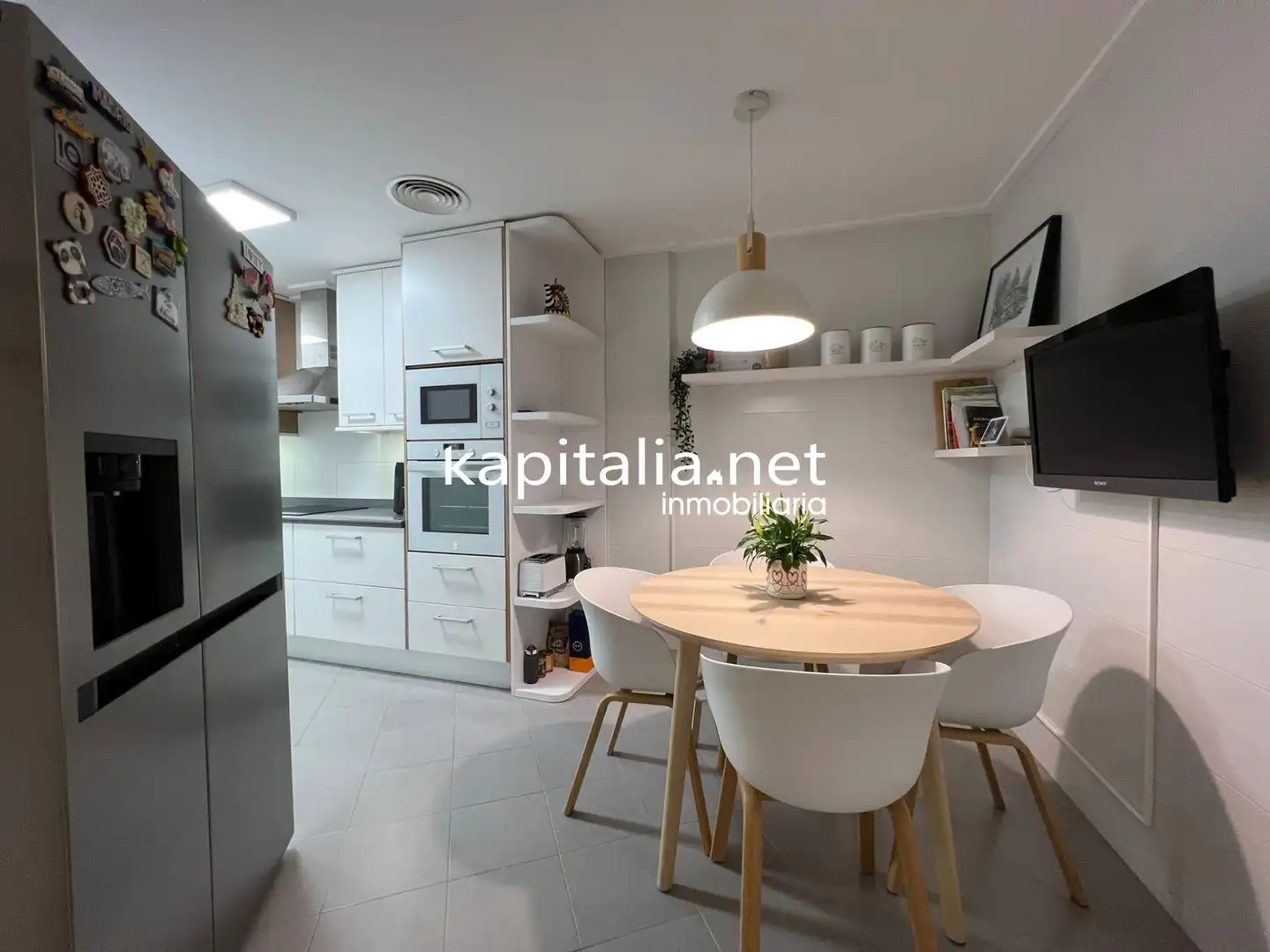 Kitchen of Flat for sale in Ontinyent  with Air Conditioner, Heating and Storage room