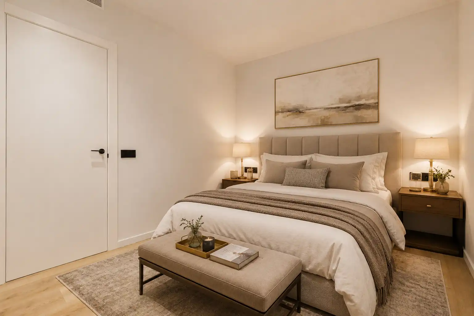 Bedroom of Flat for sale in Barcelona  with Air Conditioner, Heating and Oven