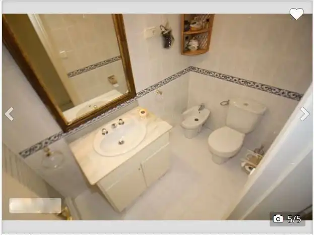Bathroom of Flat for rent in Málaga  with Furnished