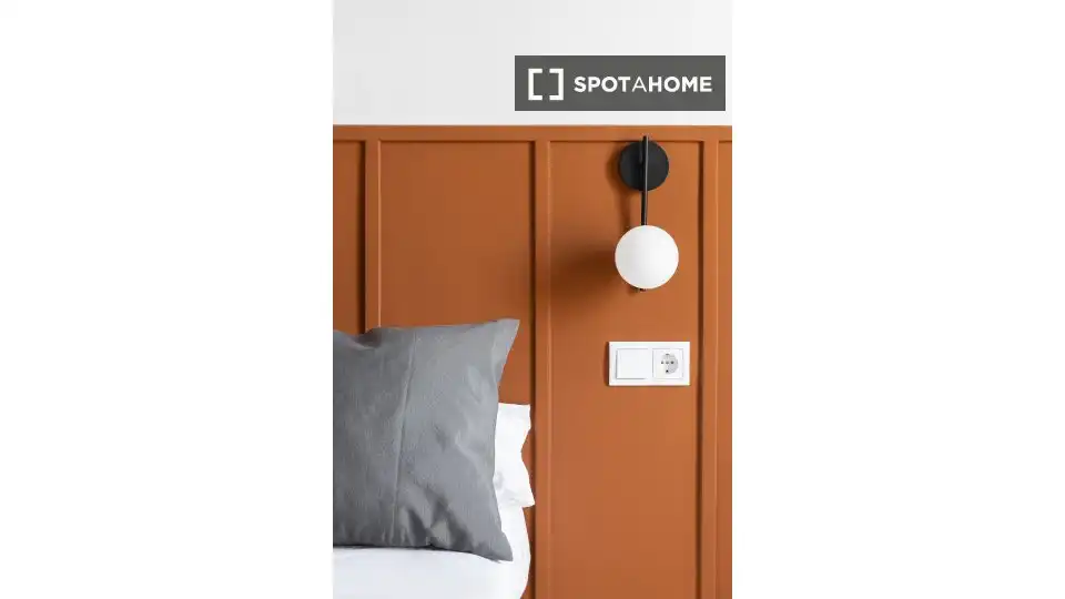 Bedroom of Flat for rent in Barcelona  with Air Conditioner, Heating and Furnished