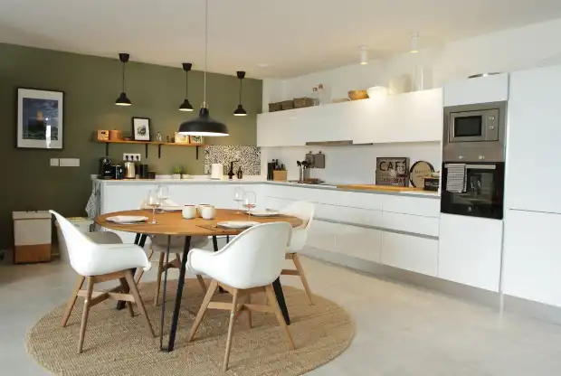Küche von Maisonette zum Verkauf in Mijas mit Klimaanlage, Terrasse und Möbliert