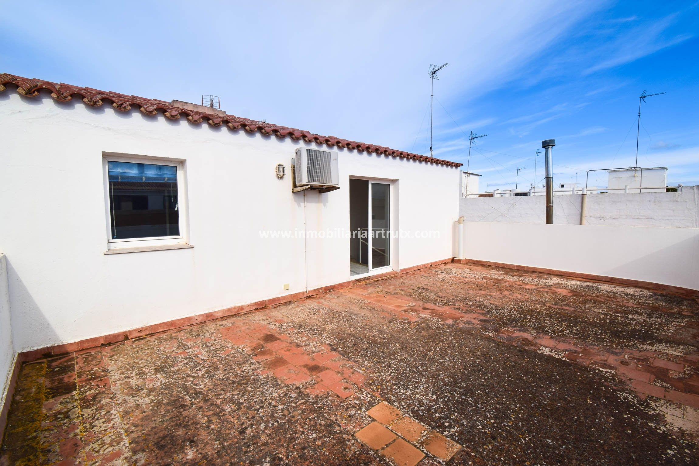 Terrasse von Dachboden zum verkauf in Ciutadella de Menorca mit Klimaanlage, Terrasse und Balkon