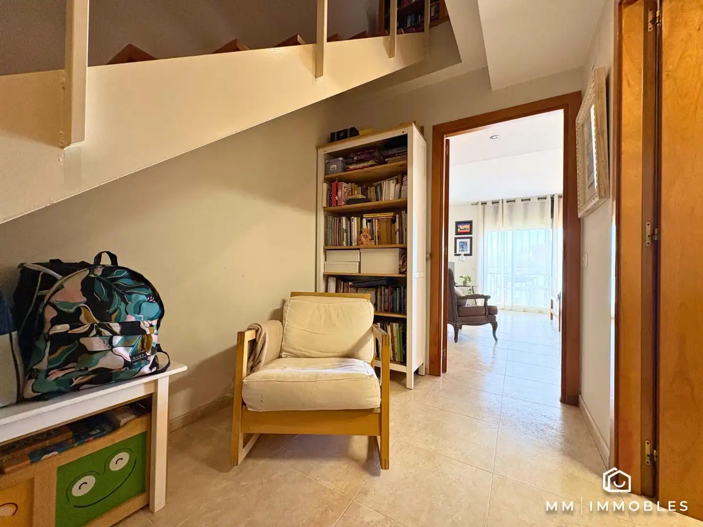 Wohnzimmer von Dachboden zum Verkauf in La Garriga mit Klimaanlage, Heizung und Abstellraum