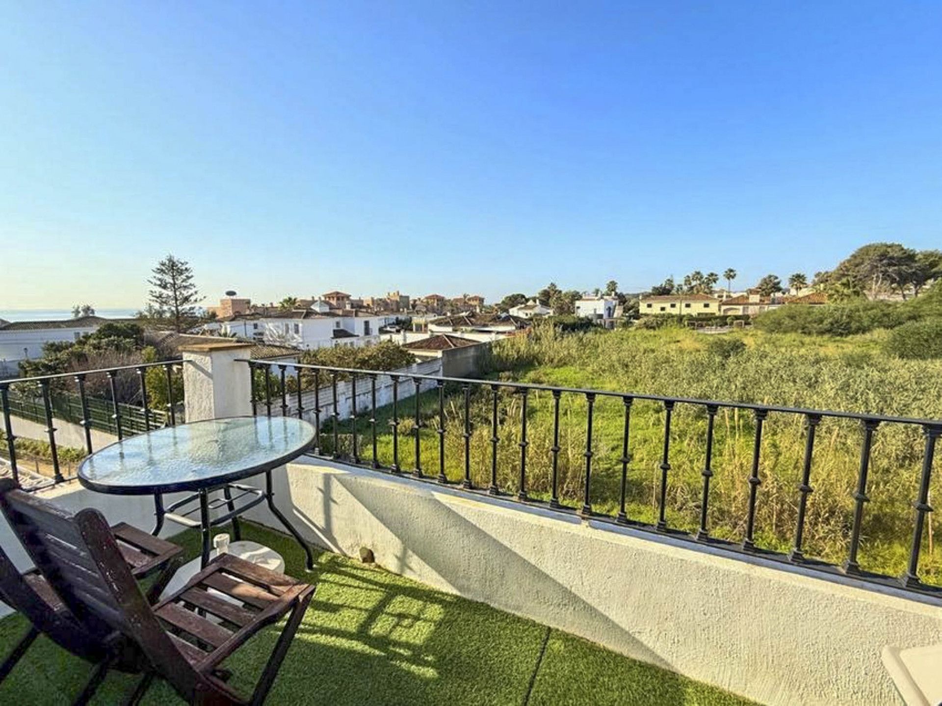 Terrassa de Dúplex en venda en Estepona amb Aire condicionat, Terrassa i Moblat