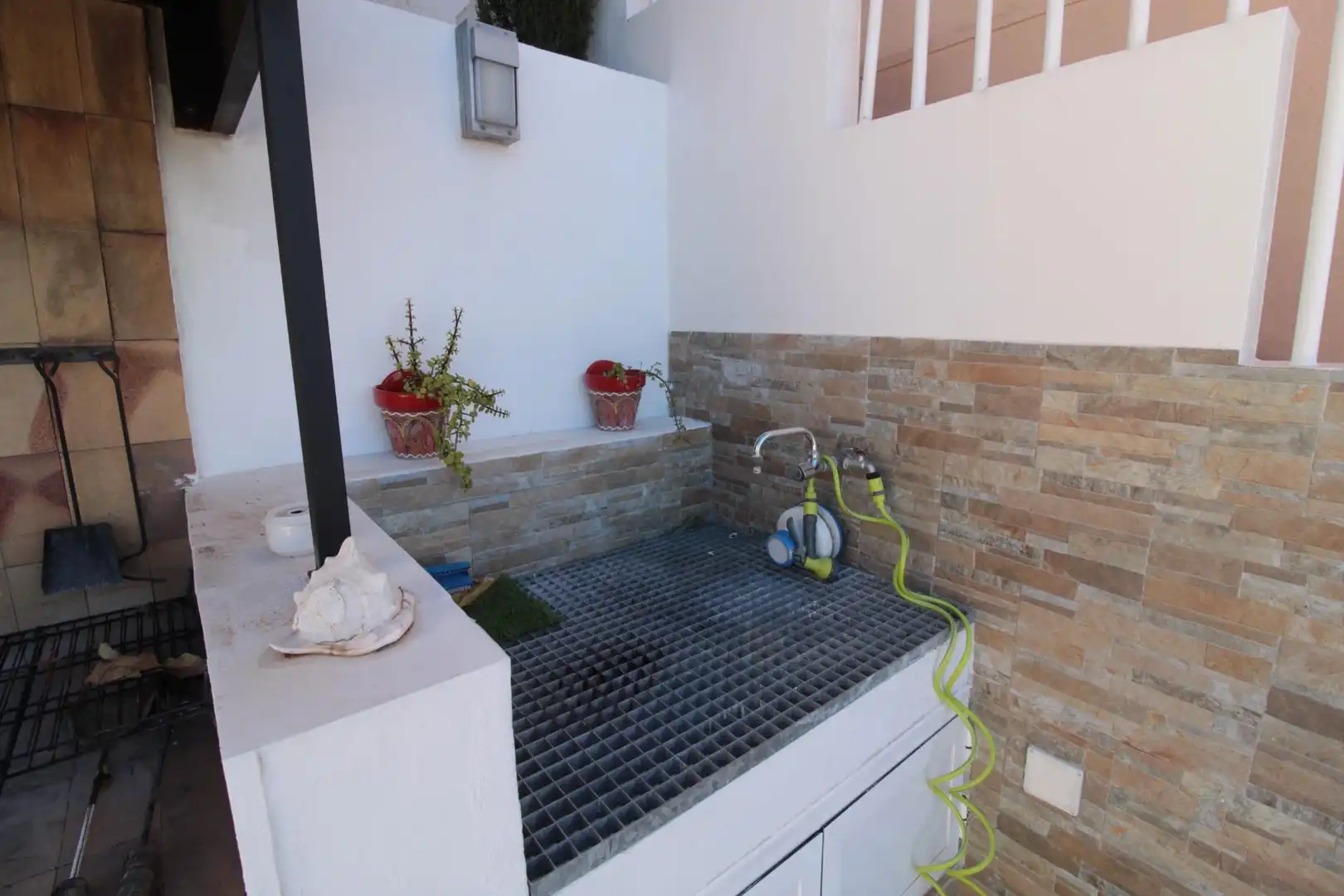 Terrassa de Casa o xalet en venda en Alzira amb Aire condicionat, Jardí privat i Parquet