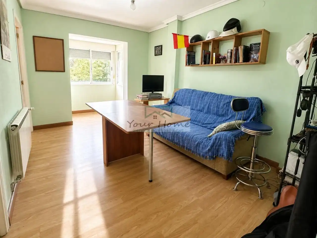 Sala d'estar de Pis en venda en Alcalá de Henares amb Calefacció i Terrassa